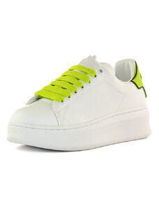 Gaelle Paris sneakers donna bianco verde mela