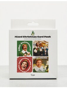 TYPO x Elf - Confezione da 20 cartoline natalizie-Multicolore