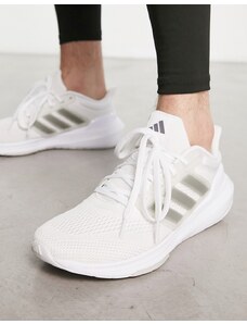 adidas performance adidas Running - Ultrabounce - Sneakers bianche e grigie-Bianco