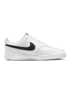 Nike Court Vision Lo Nn - White/black-white Bianco Sneakers Basse Uomo