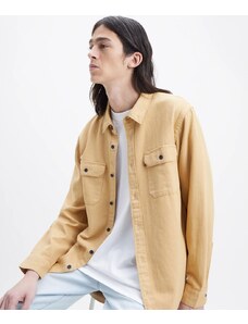 Levi's Camicia Jackons Worker Curry Tan Garment Dye Uomo