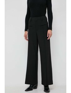 Miss Sixty pantaloni in lana colore nero