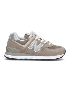 NEW BALANCE Sneaker donna grigia in pelle SNEAKERS