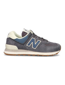NEW BALANCE Sneaker donna blu in suede SNEAKERS