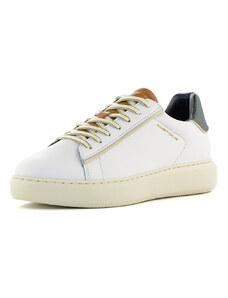 Ambitious sneakers uomo ECLIPSE Lace Up bianco camel/forest