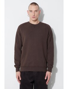 Universal Works felpa in cotone CLASSIC CREW SWEATSHIRT uomo 29604 29604