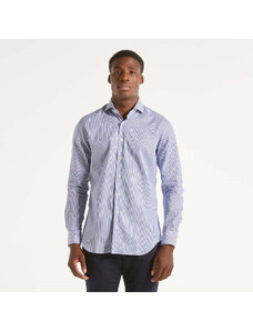 XACUS camicia tailor classic righe bianco e blu