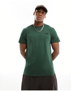 The North Face - Simple Dome - T-shirt verde pino