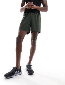 ASOS 4505 - Icon - Pantaloncini da allenamento quick dry kaki da 13 cm-Verde