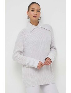 Patrizia Pepe maglione in misto lana donna colore grigio