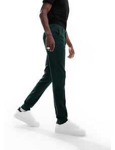 ASOS DESIGN - Pantaloni skinny eleganti verde bosco