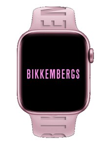 Orologio smartwatch Bikkembergs Cassa Pink 43mm x 38mm x 11mm, Cinturino silicone Pink, Display Retina