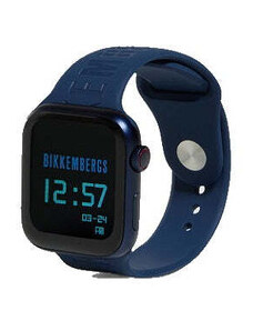 Orologio Smartwatch Bikkembergs Medium Size, cassa blue e cinturino in Gomma blue.