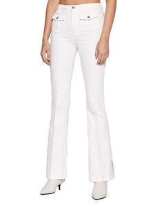Pantalone donna 5 tasche Guess art W2RA10 D4IF0 colore bianco misura a scelta
