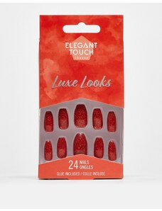 Elegant Touch - Luxe Looks - Unghie finte - Red Velvet-Rosso