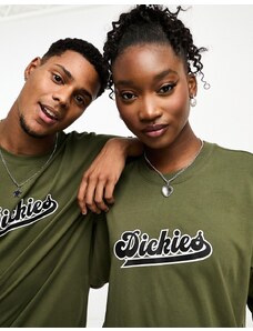 Dickies - T-Shirt stile college verde