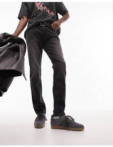 Topman - Jeans skinny lavaggio nero-Black
