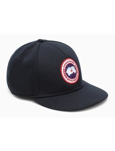 Canada Goose Cappello da baseball blu con patch