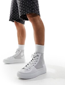 Converse - Chuck Taylor All Star Construct Hi - Sneakers alte bianche-Bianco