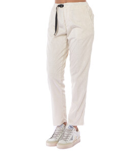 pantalone da donna White Sand in velluto con elastico