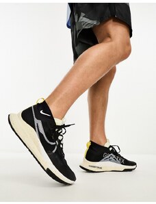 Nike Running - React Pegasus Trail 4 Gore-Tex - Sneakers nere e bianche-Nero
