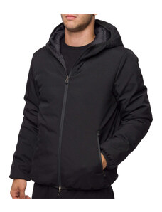 TONY BACKER Giacca Jacket Uomo Lungo Invernale Softshell Impermeabile  Antivento con Cappuccio Giacca Calda Giubbotto Uomo Trekking Casual (2XL,  NERO-07) 