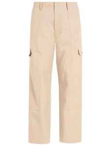 Calvin Klein Pantaloni cargo in tela di cotone