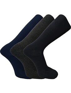 AMAL SOCKS 6 PAIA di calze calzini UOMO CORTI caldo cotone ELASTICIZZATE|100% Made in Italy