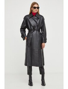 Ivy Oak cappotto in pelle donna
