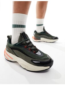 Lacoste - Audyssor - Sneakers kaki con suola spessa-Verde