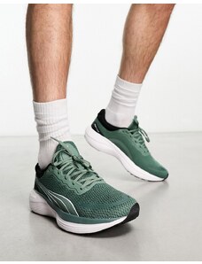 PUMA - Scend - Sneakers da running verdi e bianche-Verde
