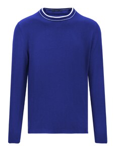 FAY NMMC1441730 UCK033W Sweater-48 Blu Cotone