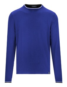 FAY NMMC1461730 UCK006K Sweater-54 Blu Cotone