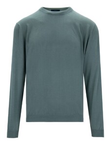 FAY NMMC146171T OHPV610 Sweater-48 Verde Cotone