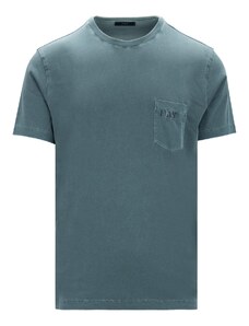 FAY NPMB346132T UYKV610 T-Shirt-XL Verde Cotone