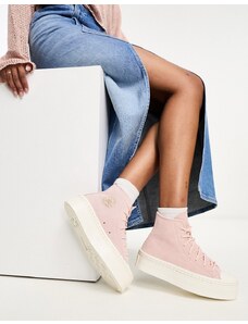 Converse - Chuck Taylor All Star Modern Lift - Sneakers rosa con suola rialzata