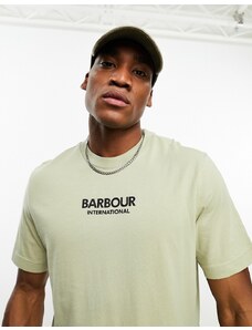 Barbour International - Formula - T-shirt color pietra-Neutro