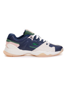 Sneakers in Pelle Blu T- POINT 0121 1 P SMA Lacoste 42 Multicolore 2000000002514