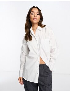 ASOS DESIGN - Camicia Oxford bianca-Bianco