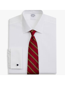 Brooks Brothers Camicia bianca regular fit non-iron in cotone elasticizzato con collo Ainsley - male Camicie eleganti Bianco 15