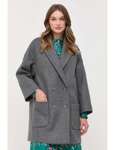 Red Valentino cappotto in lana colore grigio