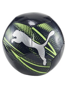 Pallone da calcio nero e giallo con logo grigio Puma Attacanto