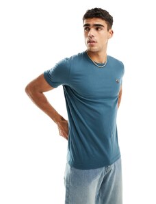 Abercrombie & Fitch - Icon - T-shirt blu medio con logo 3D
