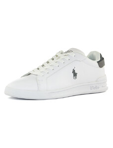 Polo Ralph Lauren scarpe uomo HRT CRT III bianco grigio