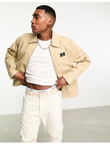 Calvin Klein Jeans - Giacca corta squadrata beige-Neutro