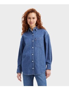 Levi's Camicia di Jeans Nola Medium Blue Denim Donna
