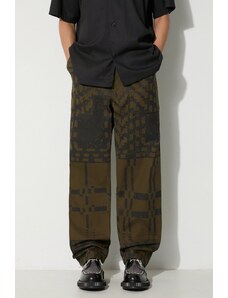 Engineered Garments pantaloni in cotone Fatigue Pant 23F1F004.CT255