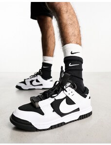 Nike - Dunk Jumbo - Sneakers basse nere e bianche-Nero
