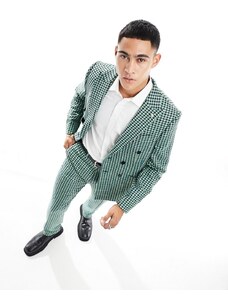 Twisted Tailor - Morrison - Giacca da abito verde a quadri
