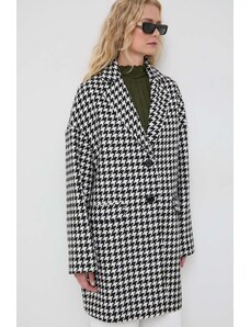 MAX&Co. cappotto con aggiunta di lana colore nero